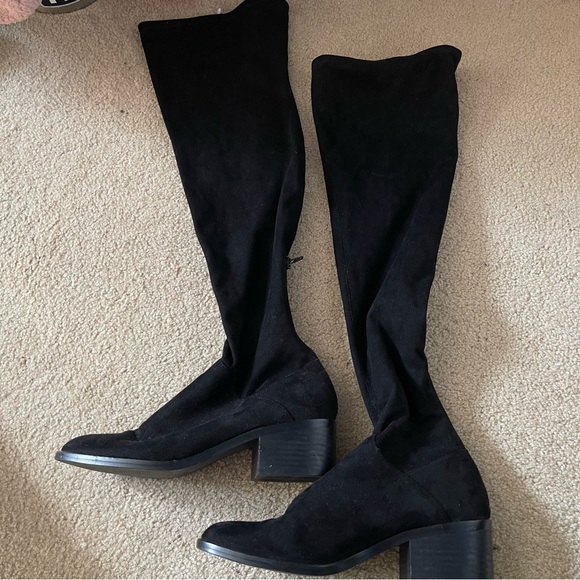 Steve Madden Gabbie black over the knee boot size 8.5 - Picture 3 of 5